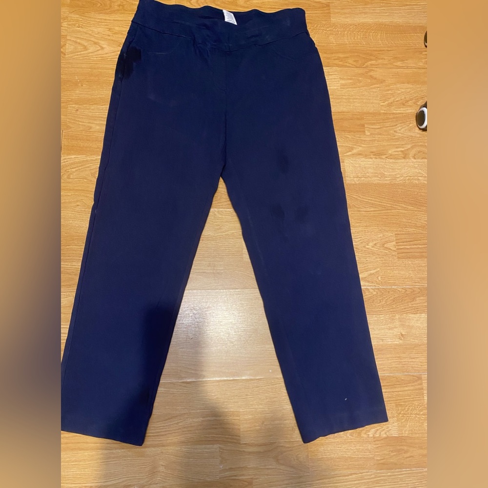 Woman's Plus size 18W Ruby Red Woman Blue Pants